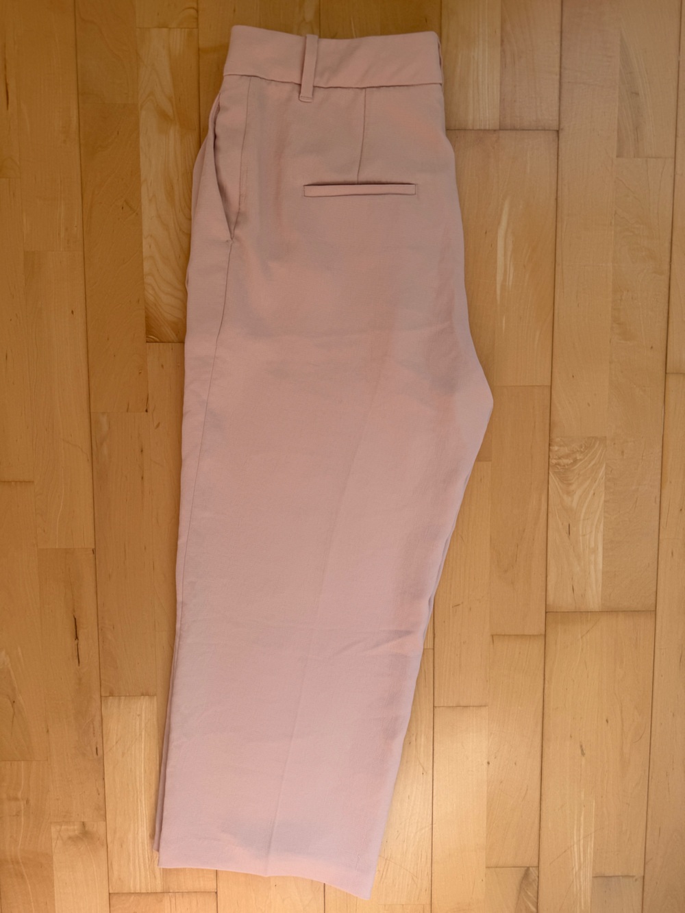 Aritzia Wilfred The Effortless Pant Cropped Size 10 Soft Pink